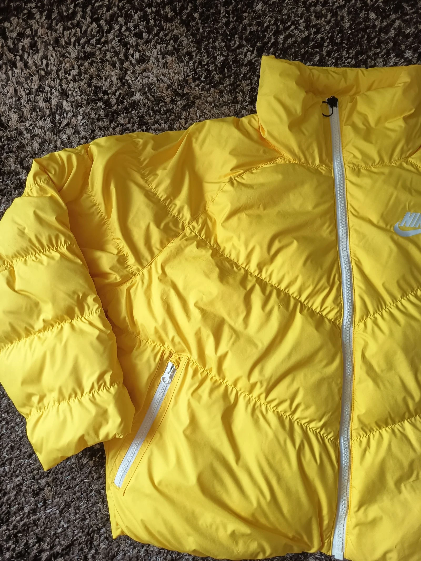 Geel Nike-donsjack voor dames maat-M – photo 6